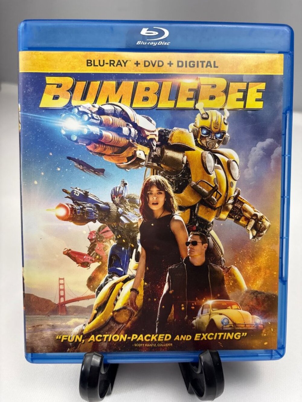 Bumblebee Blu-Ray/DVD/Digital Movie Combo Sci-Fi Transformers Adventure Fun